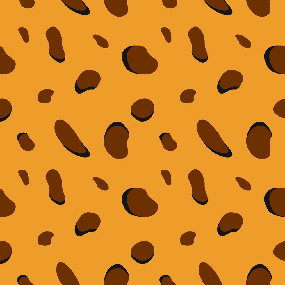 rayas de leopardo como fondo transparente vector