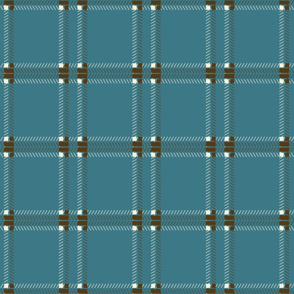 Green plaid seamless pattern background. vector