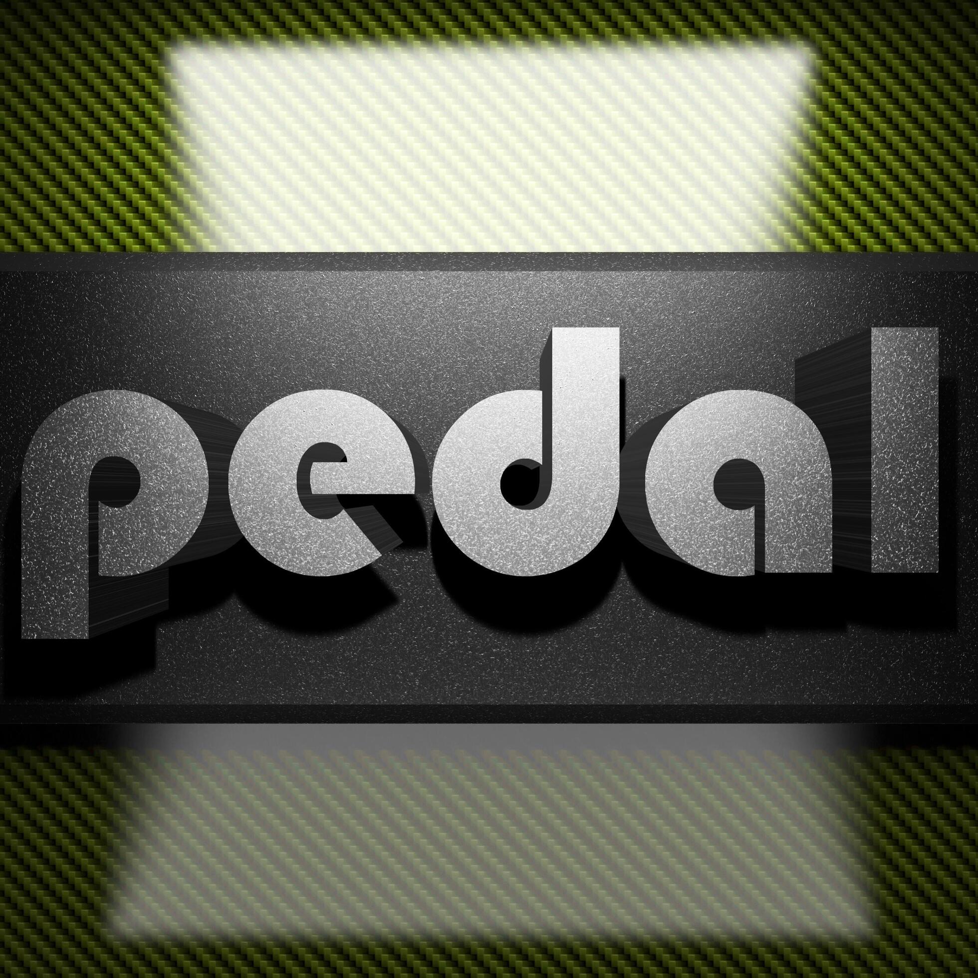 pedal word of iron on carbon 7512304 Stock Photo at Vecteezy