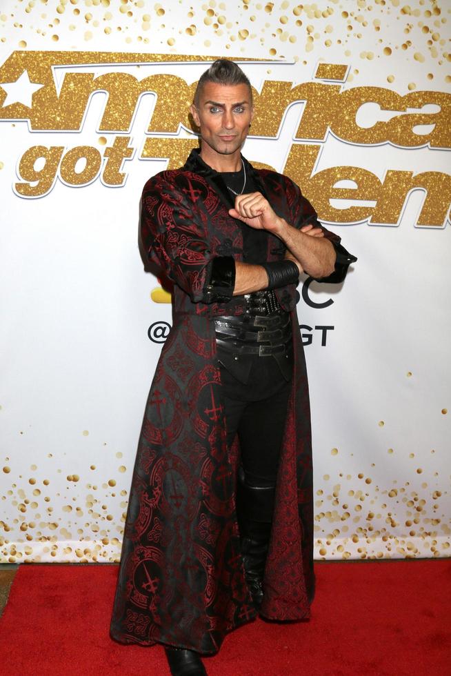 LOS ANGELES  AUG 28, Aaron Crow at the Americas Got Talent Live Show Red Carpet at the Dolby Theater on August 28, 2018 in Los Angeles, CA photo