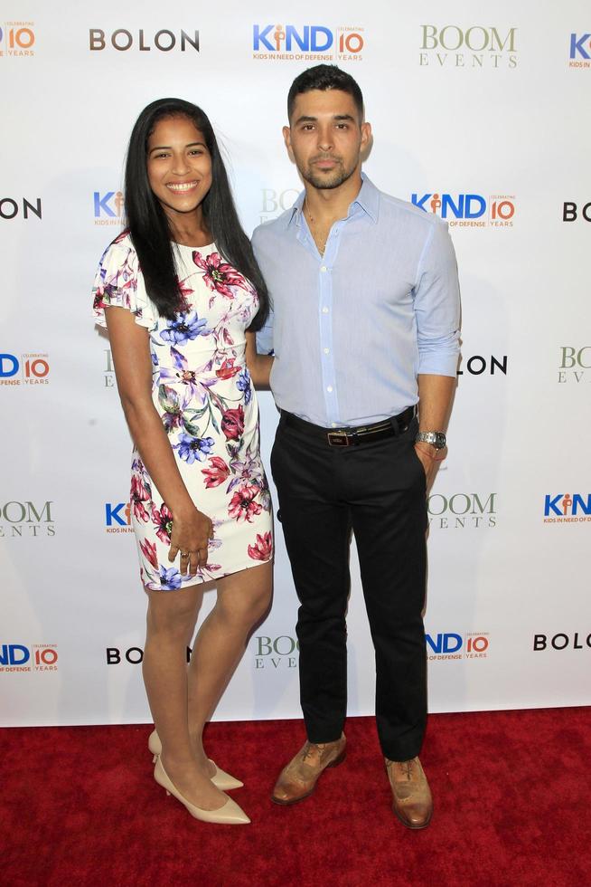 LOS ANGELES  AUG 4, Alejandra Valdez, Wilmer Valderrama at the Kind Los Angeles, Coming Together for Children Alone at the Helms Design Center on August 4, 2018 in Culver City, CA photo