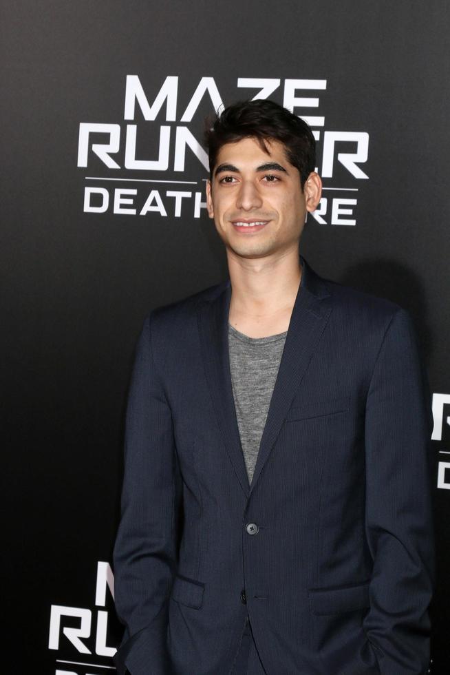 LOS ANGELES  JAN 18, Alexander Flores at the Maze Runner, The Death Cure Fan Screening at AMC 15 on January 18, 2018 in Century City, CA photo