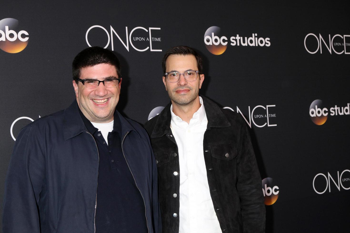 LOS ANGELES  MAY 8, Adam Horowitz, Edward Kitsis at the Once Upon A Time Series Finale Party at London Hotel on May 8, 2018 in West Hollywood, CA photo