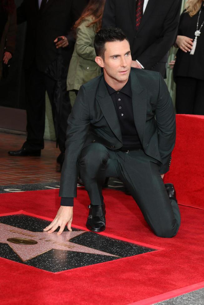 LOS ANGELES  FEB 10, Adam Levine at the Adam Levine Hollywood Walk of Fame Star Ceremony at Musicians Institute on February 10, 2017 in Los Angeles, CA photo
