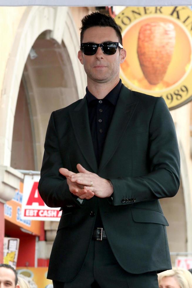 LOS ANGELES  FEB 10, Adam Levine at the Adam Levine Hollywood Walk of Fame Star Ceremony at Musicians Institute on February 10, 2017 in Los Angeles, CA photo