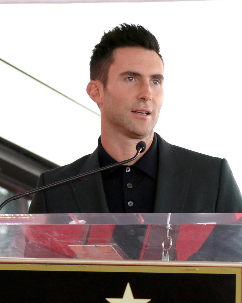 LOS ANGELES  FEB 10, Adam Levine at the Adam Levine Hollywood Walk of Fame Star Ceremony at Musicians Institute on February 10, 2017 in Los Angeles, CA photo