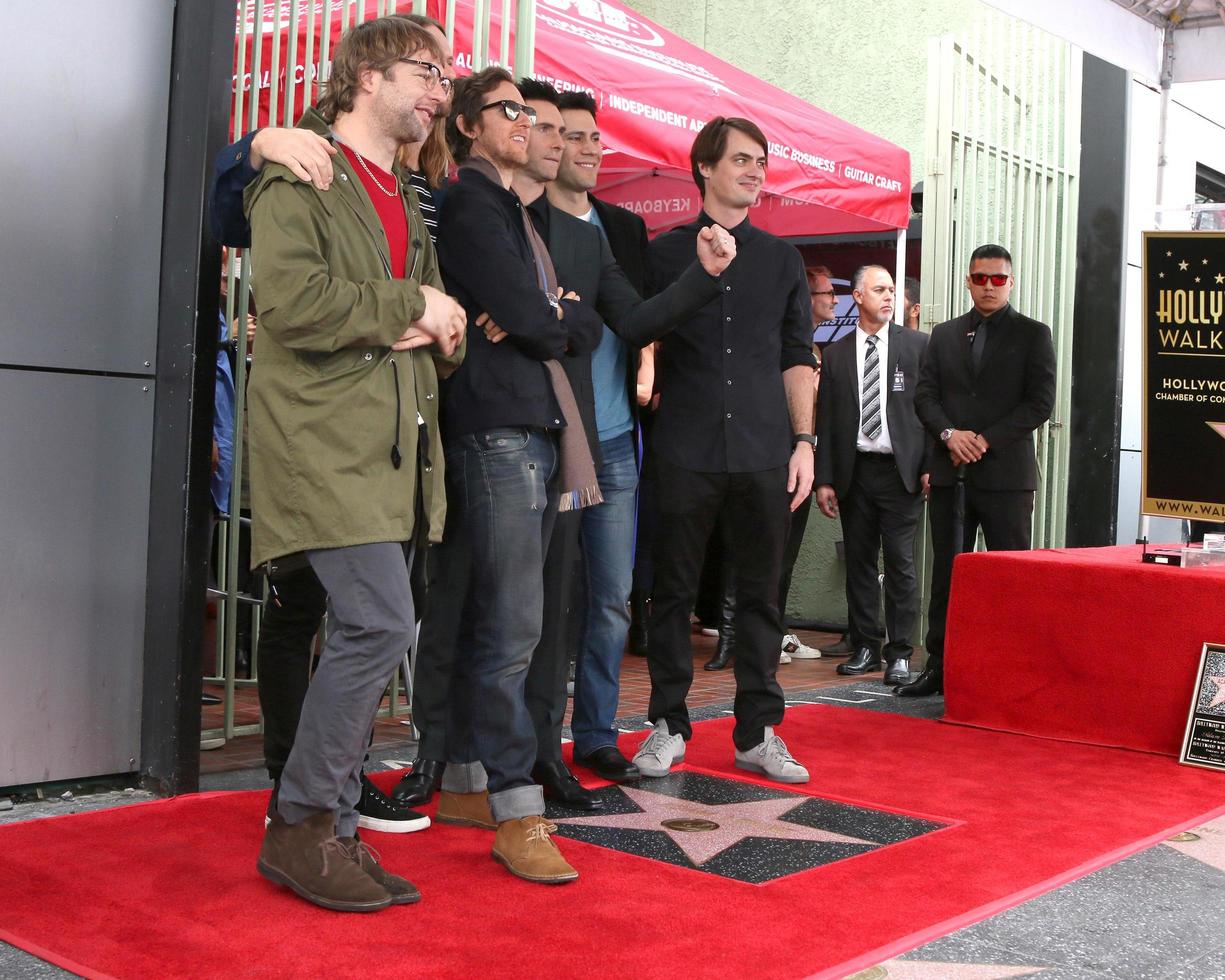 LOS ANGELES  FEB 10, Adam Levine, Maroon 5 at the Adam Levine Hollywood Walk of Fame Star Ceremony at Musicians Institute on February 10, 2017 in Los Angeles, CA photo