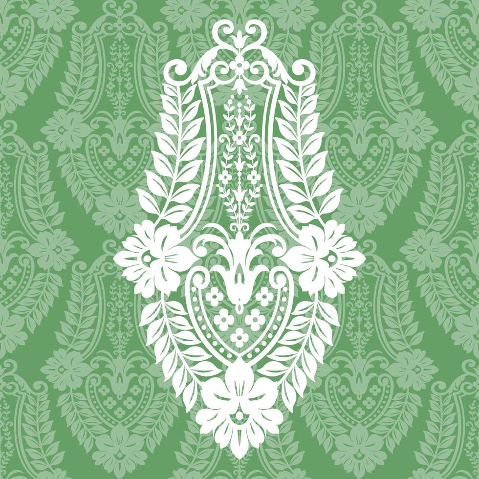 Seamless damask pattern 7515456 Vector Art at Vecteezy