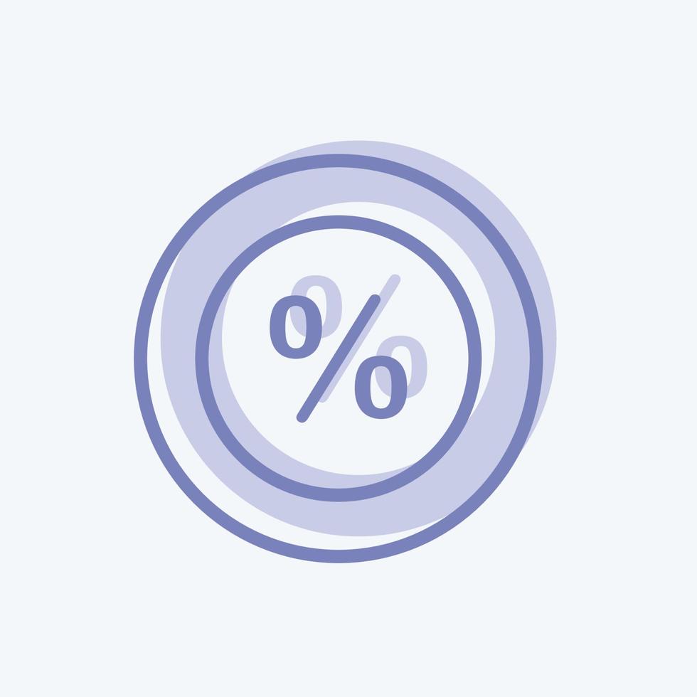 Icon Best Offer. suitable for Business symbol. two tone style. simple design editable. design template vector. simple symbol illustration vector