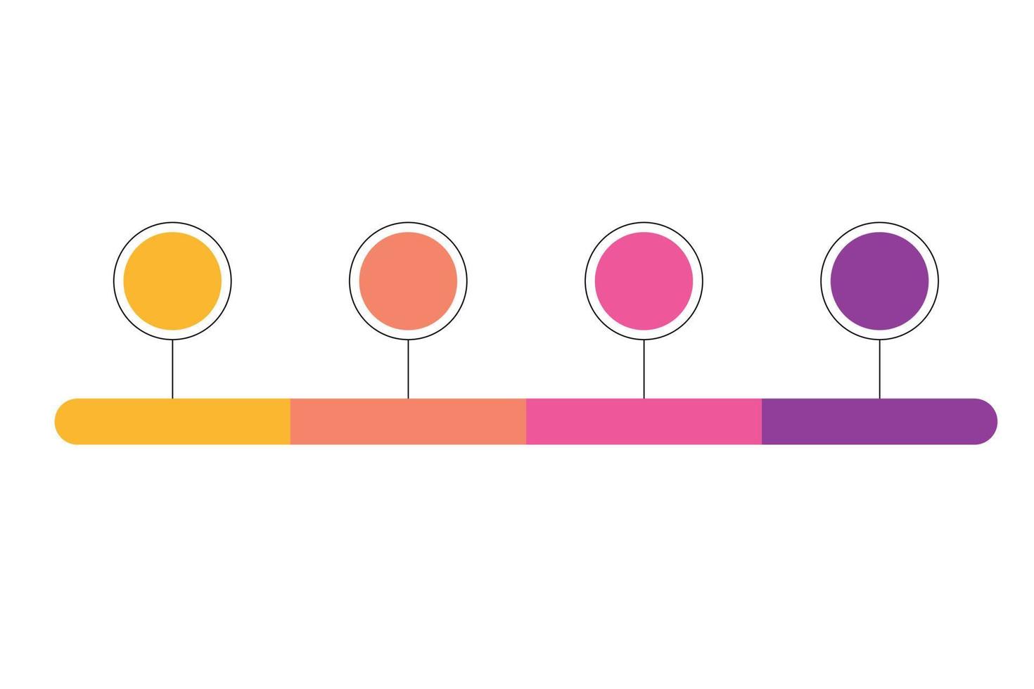 plantilla de etiqueta infográfica con iconos. pasos. infografías para el concepto de negocio. se puede utilizar para gráficos de información, diagramas de flujo, presentaciones, sitios web, pancartas, materiales impresos. vector