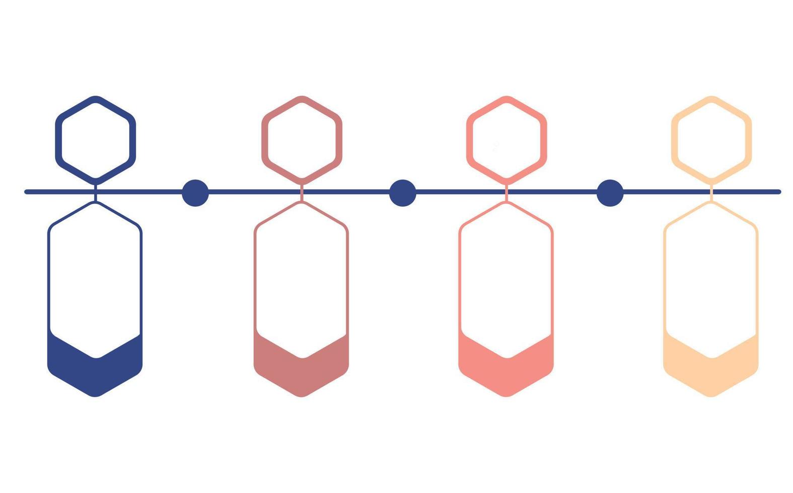 círculo de negocios iconos de infografía de línea de tiempo diseñados para plantilla de fondo abstracto elemento de hito diagrama moderno tecnología de proceso gráfico de presentación de datos de marketing digital vector