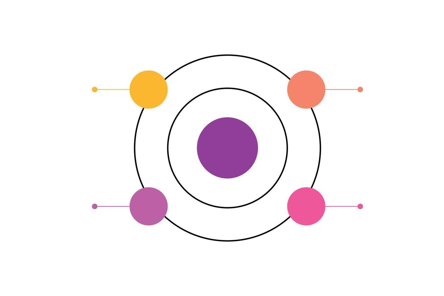 plantilla de etiqueta infográfica con iconos. pasos. infografías para el concepto de negocio. se puede utilizar para gráficos de información, diagramas de flujo, presentaciones, sitios web, pancartas, materiales impresos. vector