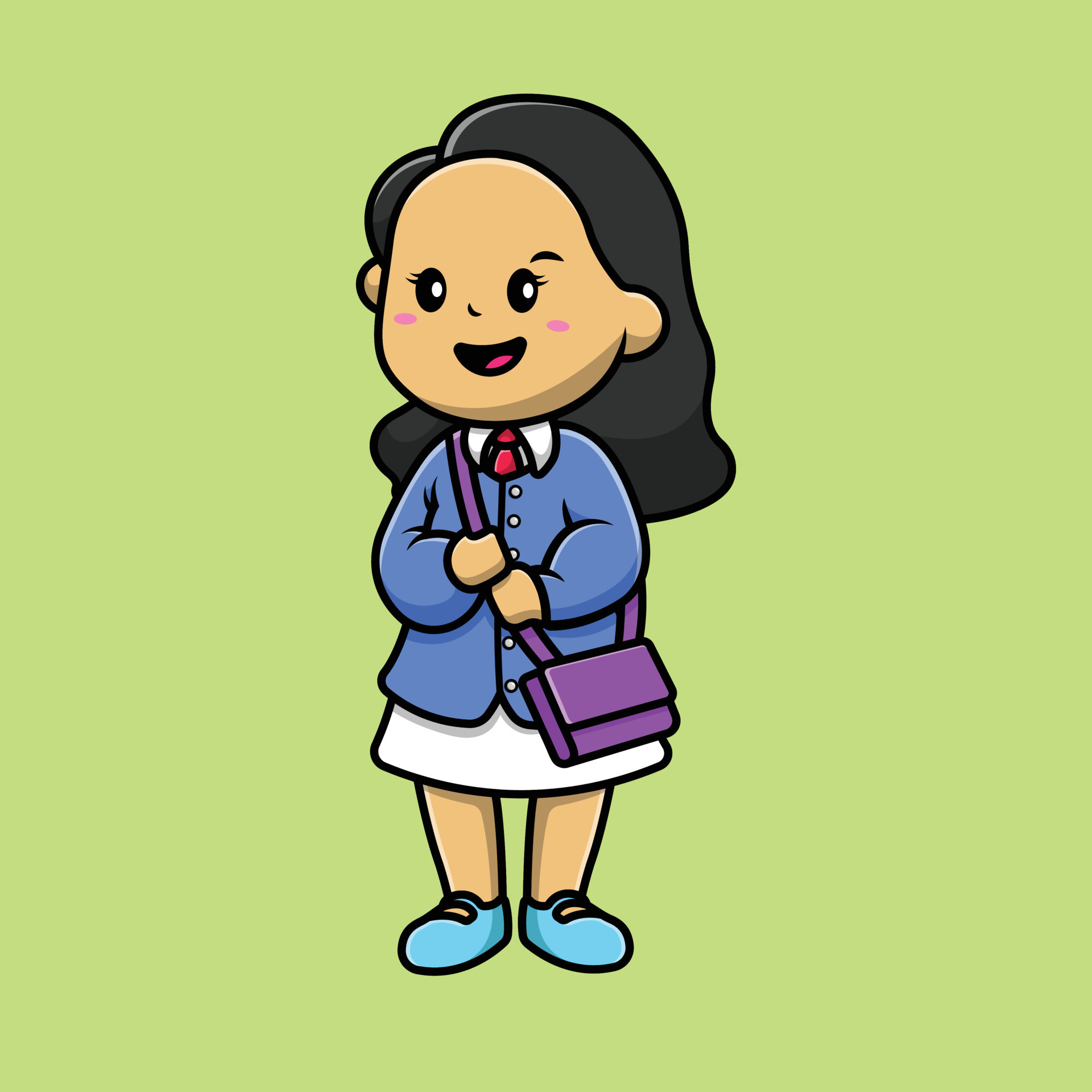 Cute Girl Student Cartoon Vector Icon Illustration. People Education Icon Concept Isolated Premium Vector. 7516003 Vector Art at Vecteezy Cute Girl Student Cartoon Vector Icon Illustration. People Education Icon Concept Isolated Premium Vector. 7516003 Vector Art at Vecteezy