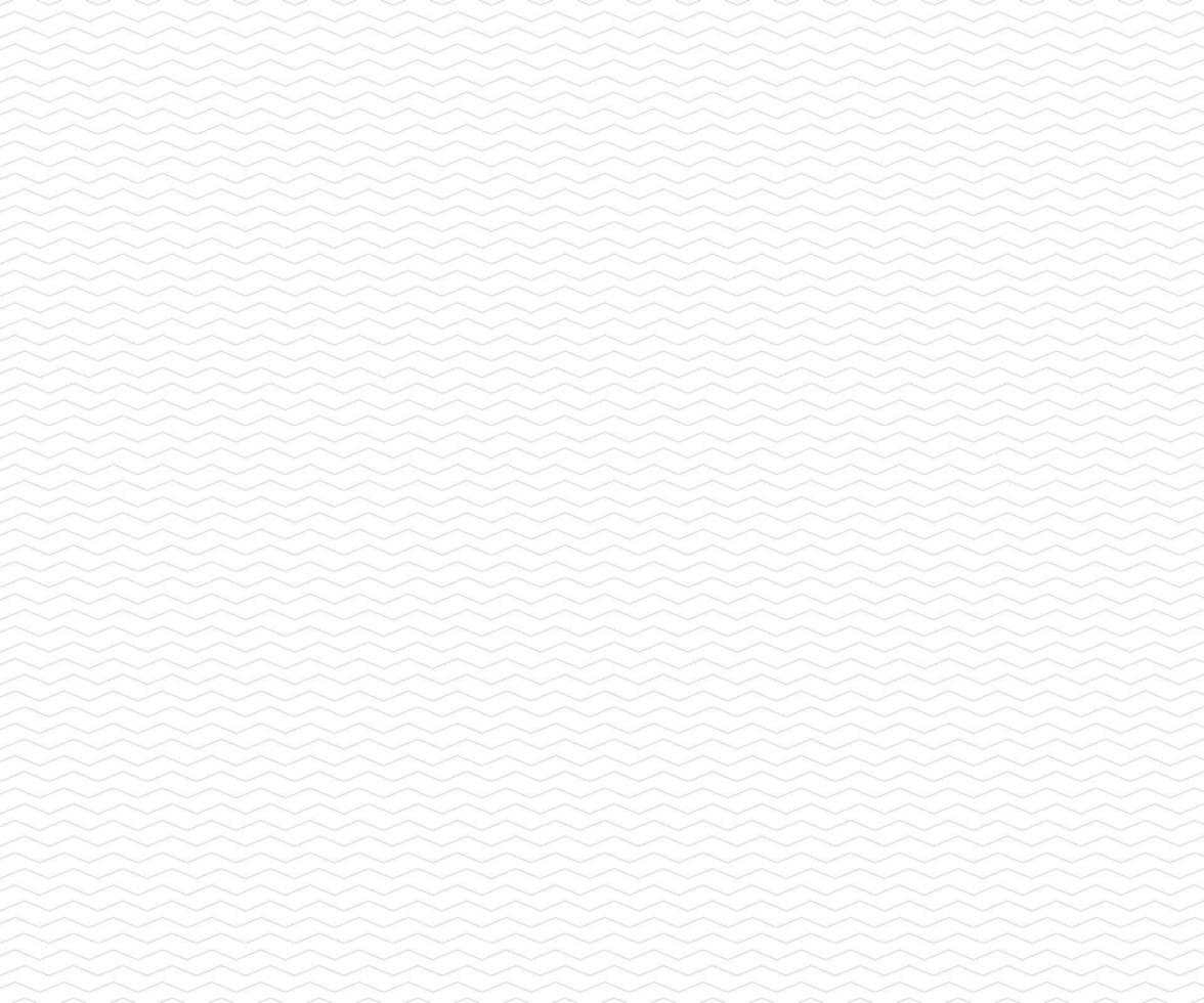 Wave, zigzag lines pattern. Black wavy line on white background. Texture vector - illustration