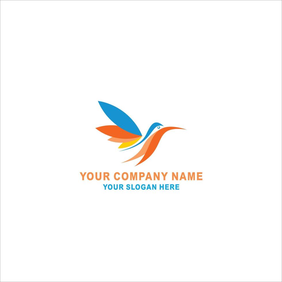 bird logo design vector