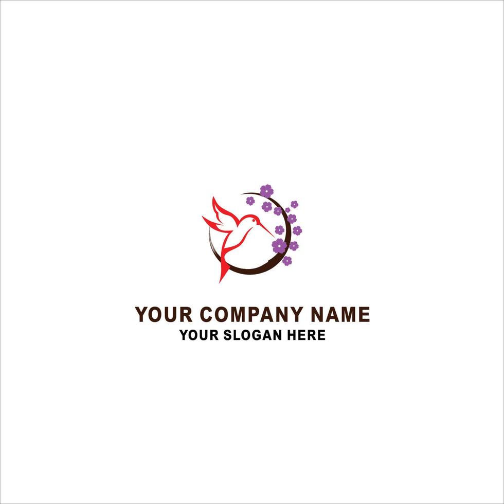 bird logo design vector