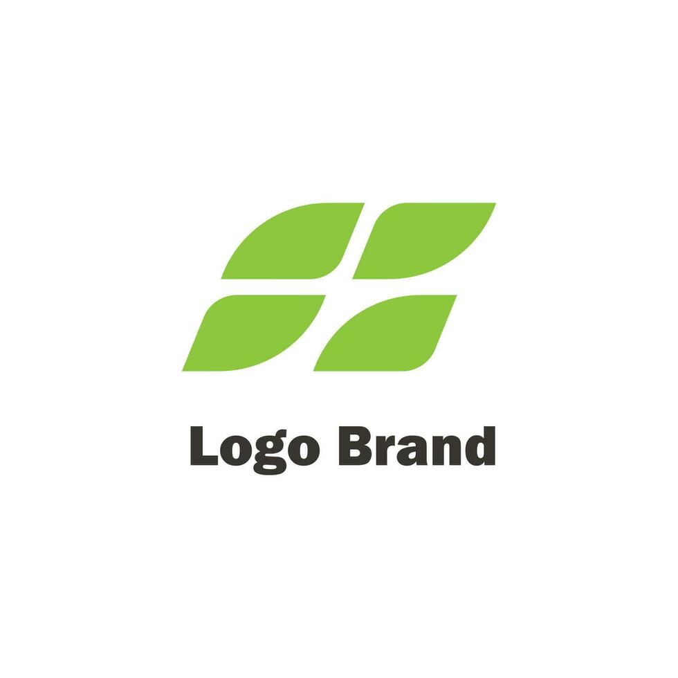 letter B and S logo, natural concept design. vector