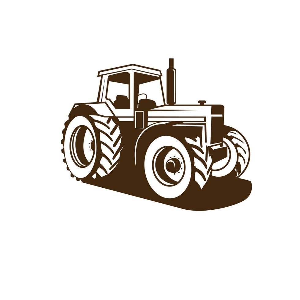 trucktor logo illustration vector