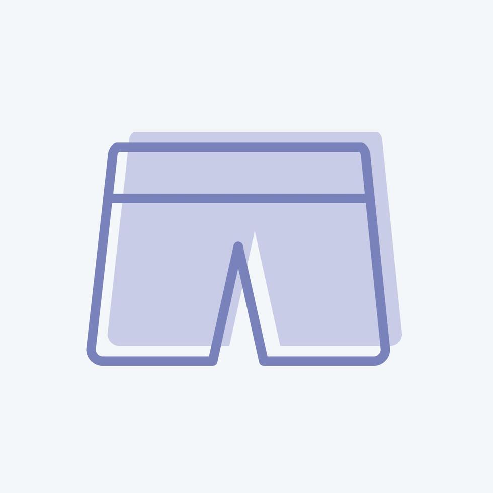 pantalones cortos de bebé icono. adecuado para el símbolo del bebé vector