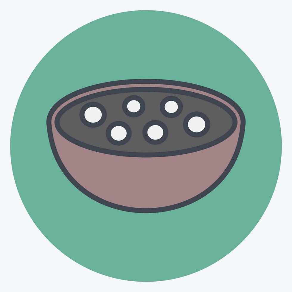 icono de comida. adecuado para el símbolo de la comunidad. vector