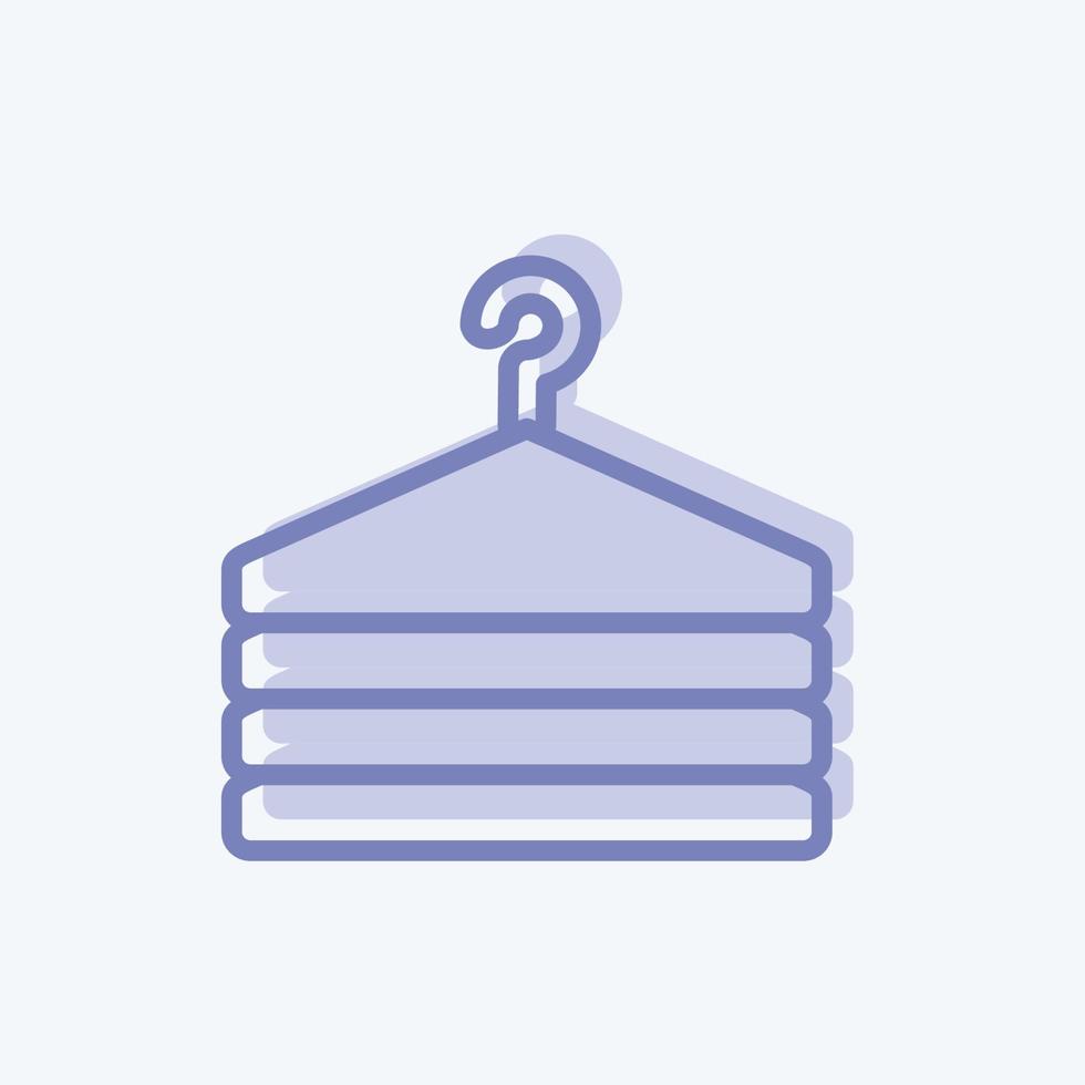 Icon Fitting Room. suitable for Business symbol. two tone style. simple design editable. design template vector. simple symbol illustration vector