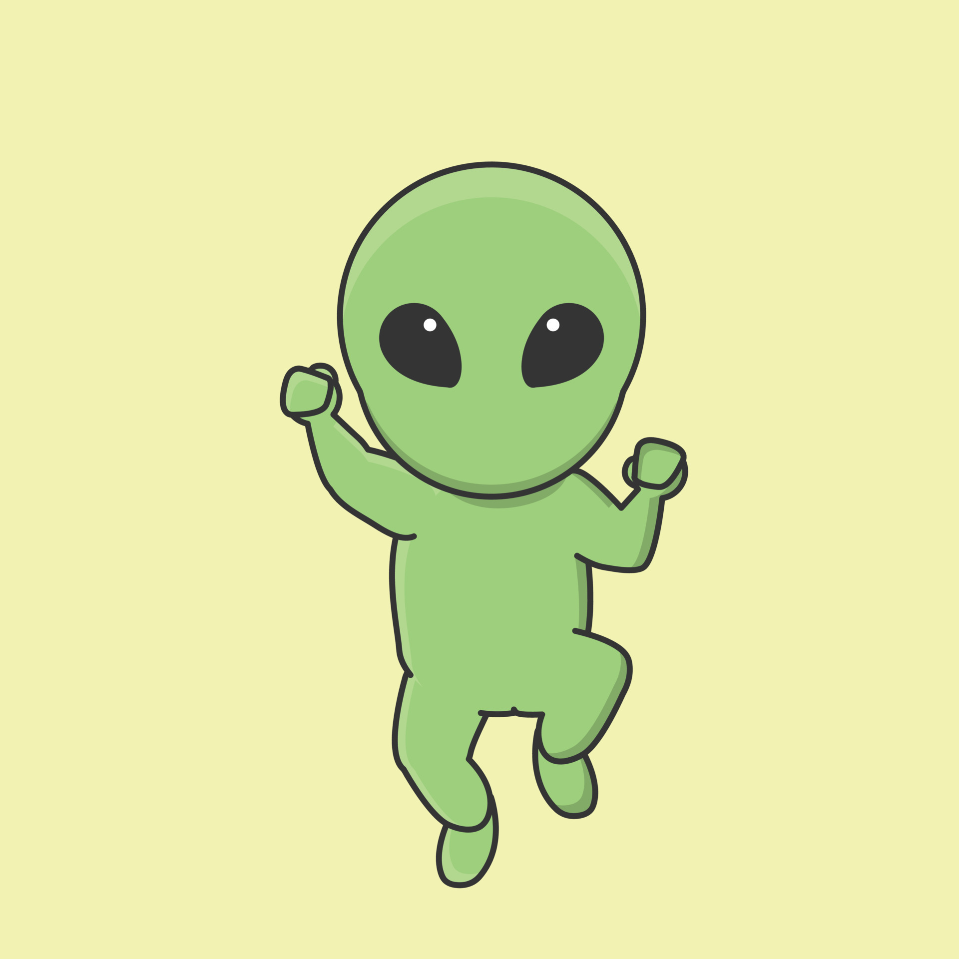 astronaut galaxy planet alien cartoon character 7516475 Vector Art at