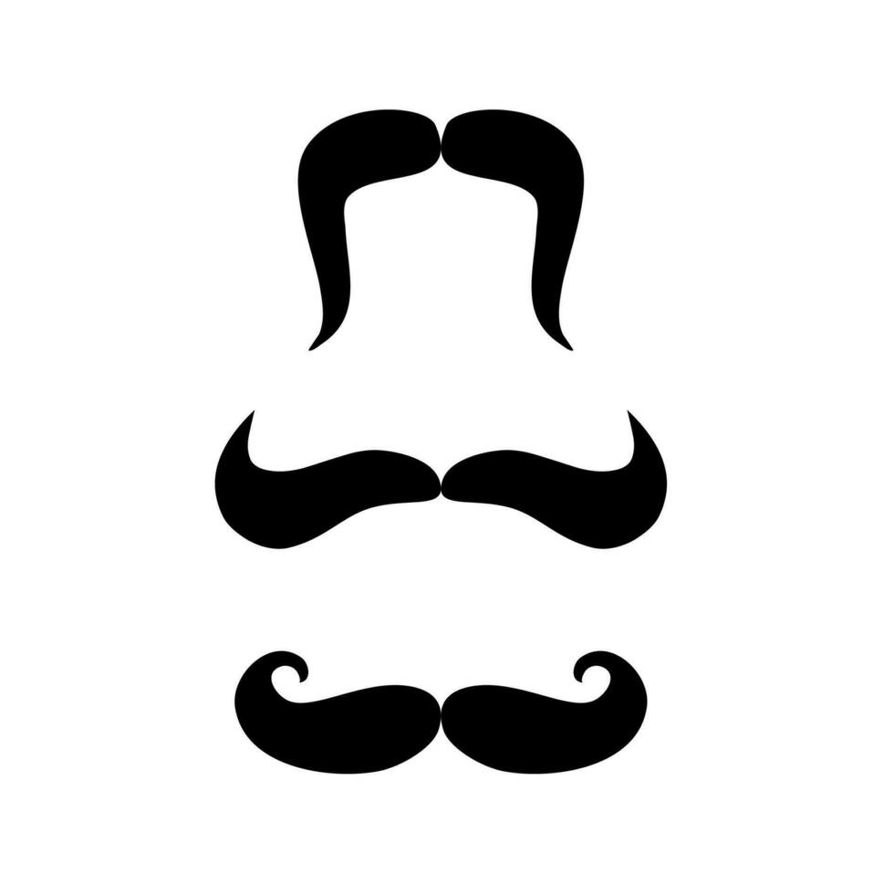 bigote vector cinco de mayo celebra el aniversario de la victoria de México sobre el imperio.