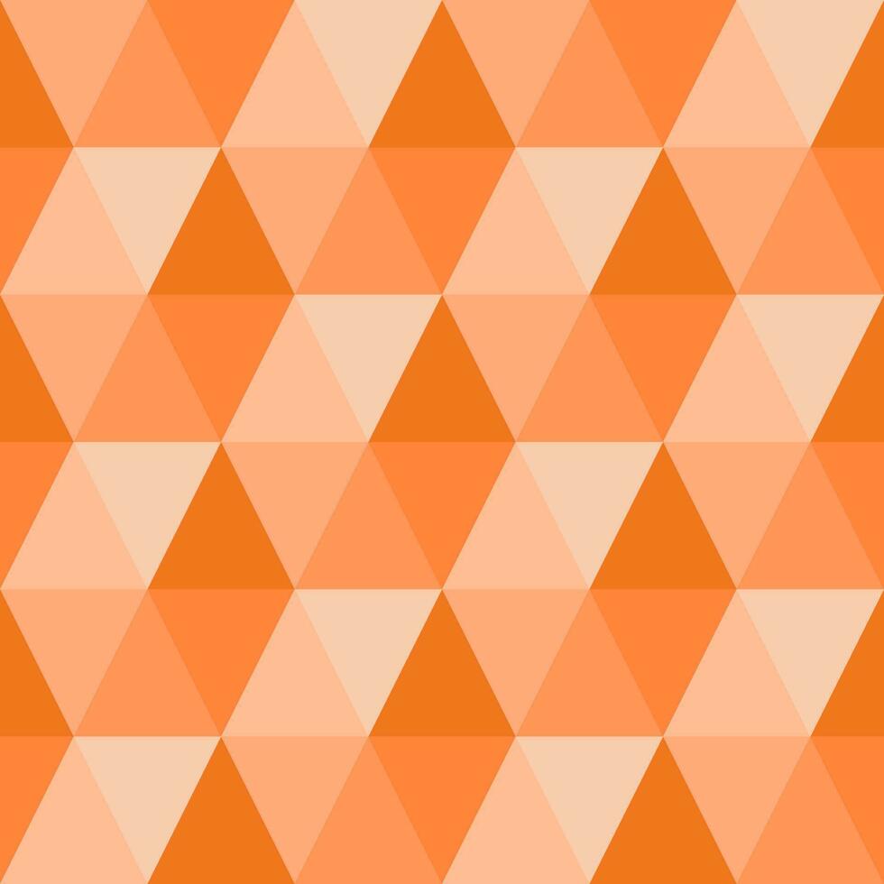 orange dimensional hexagon seamless background vector