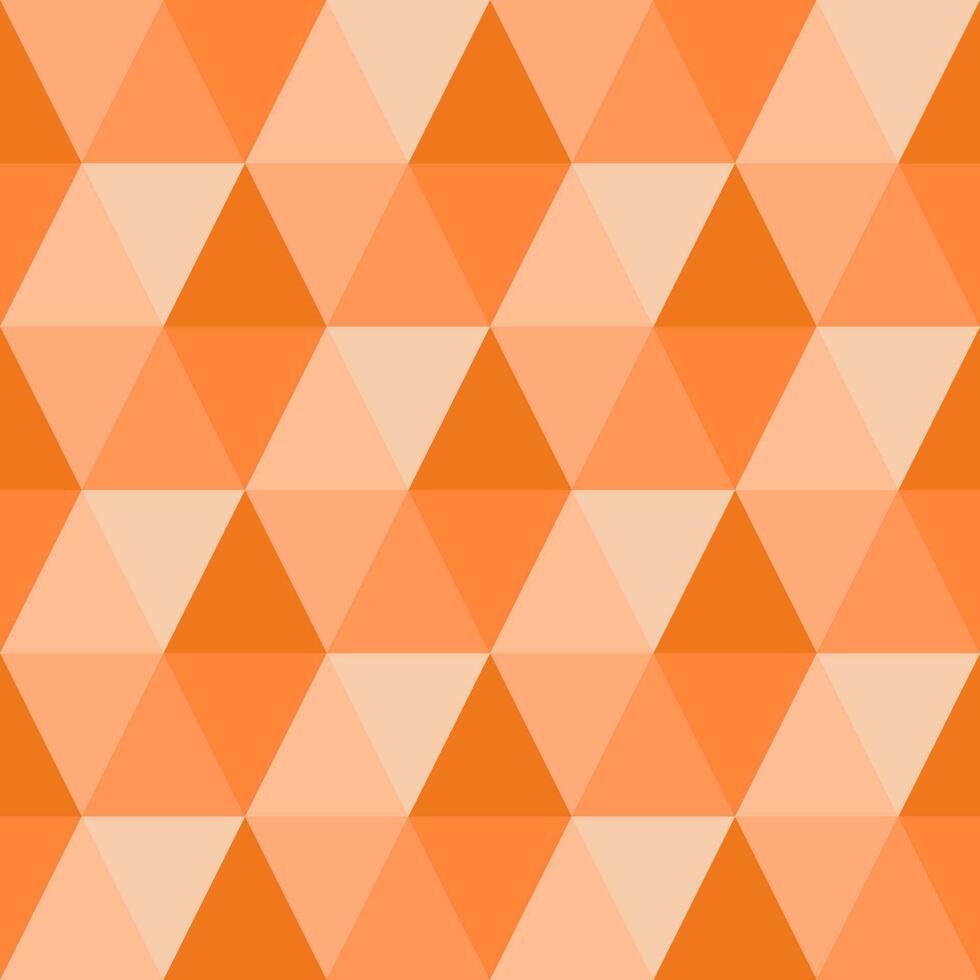 fondo transparente de hexágono dimensional naranja vector