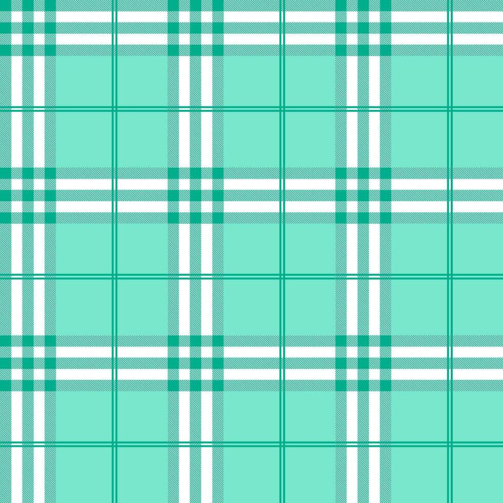 Seamless background with blue-green scotch background. vector