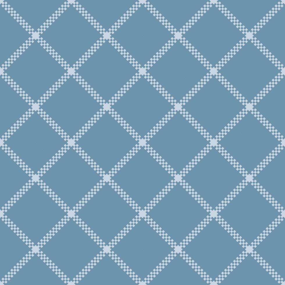 Seamless background with small polygonal stripes merging into white lines on a grayish-blue background. vector