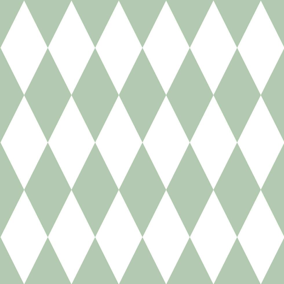 light green white rhombus geometric pattern seamless background vector