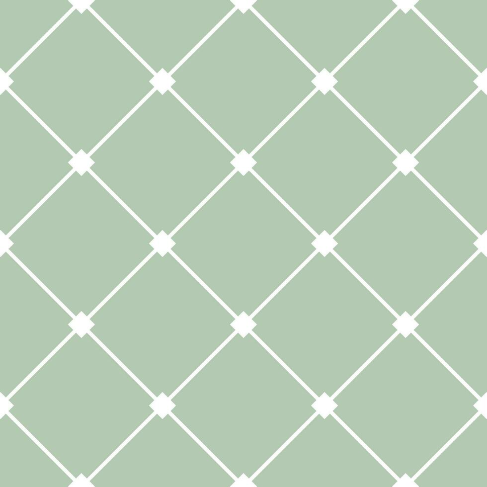 light green white geometric pattern seamless background vector