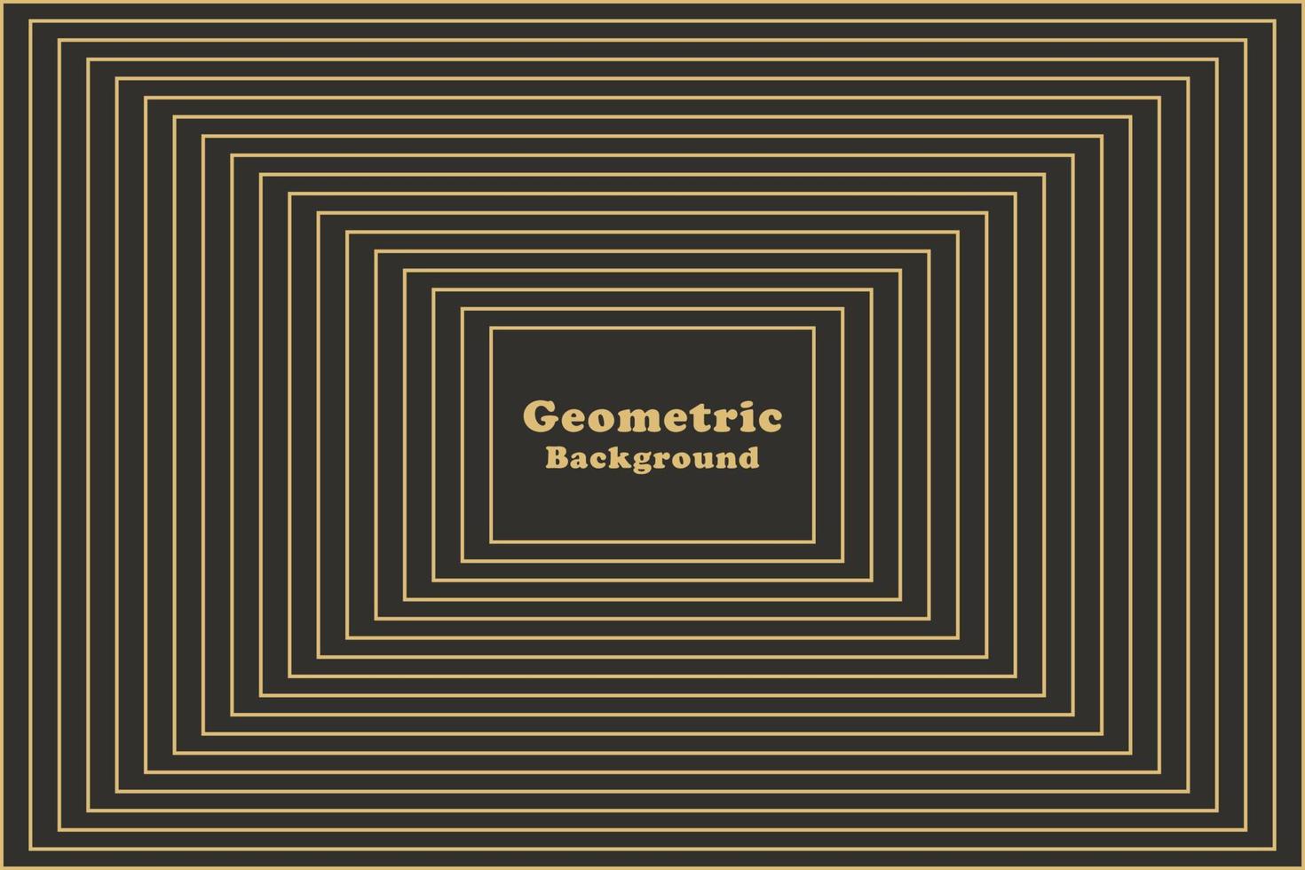 Abstract Geometric Square With Black Background vector