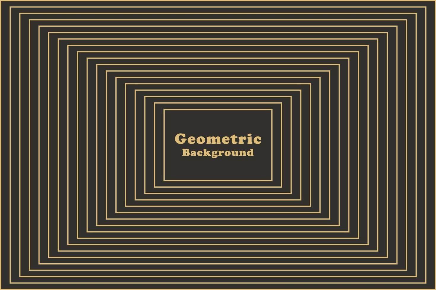 Abstract Geometric Square With Black Background vector