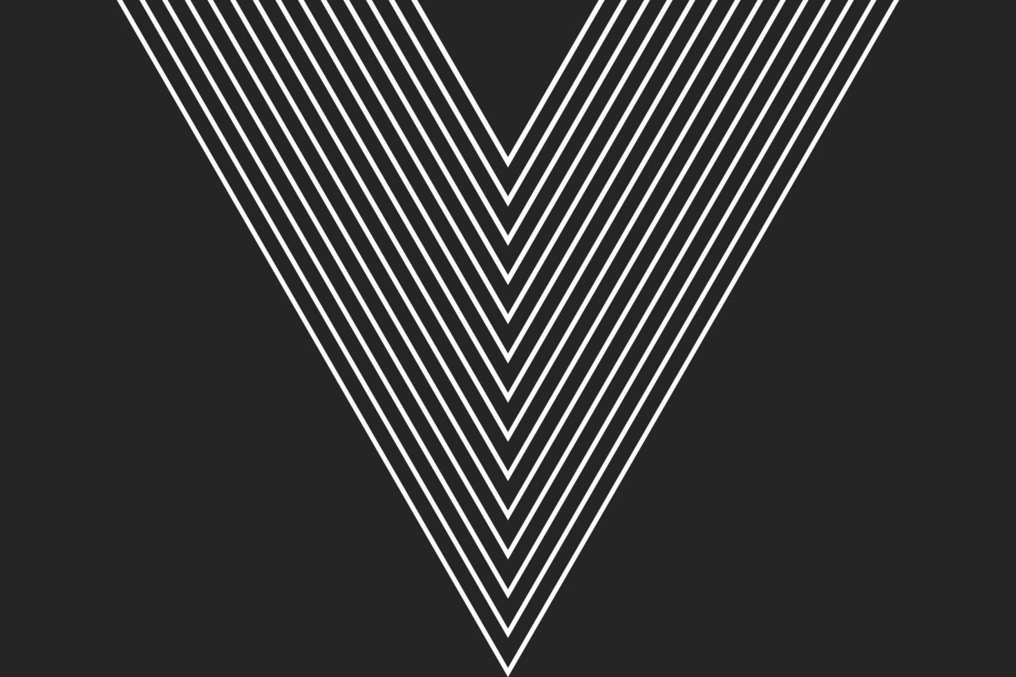 Fondo de línea de onda monocromática abstracta vector