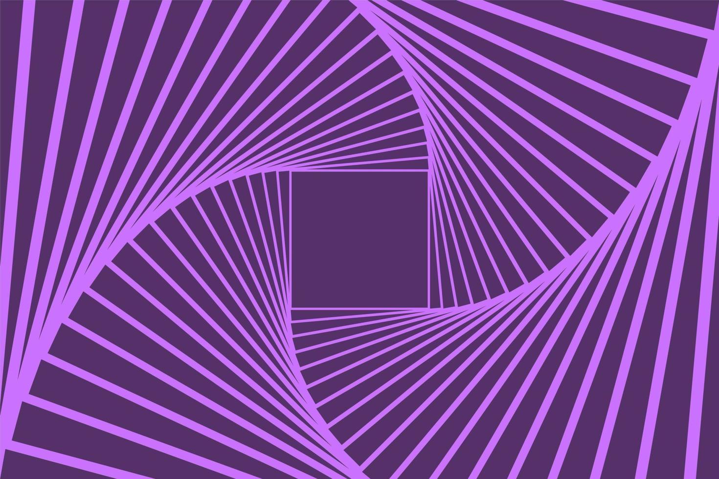 Abstract Purple Square Realistic Optical Illusion Background vector