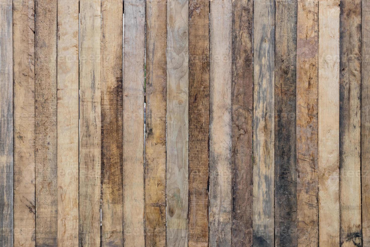 Old stained wooden wall. photo