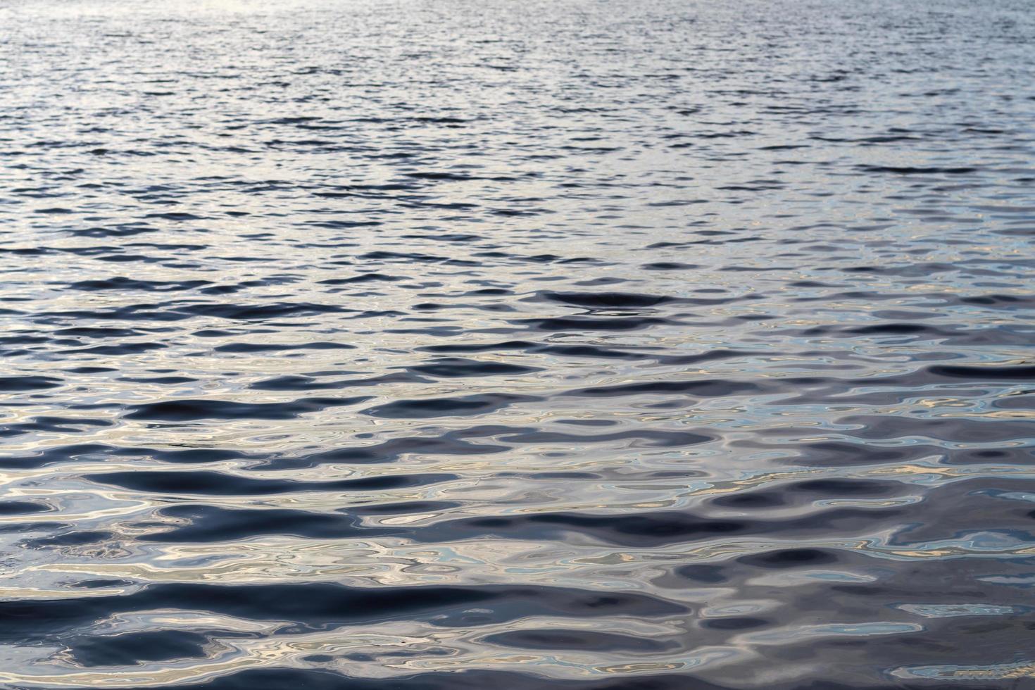 Surface of backlit wave. photo