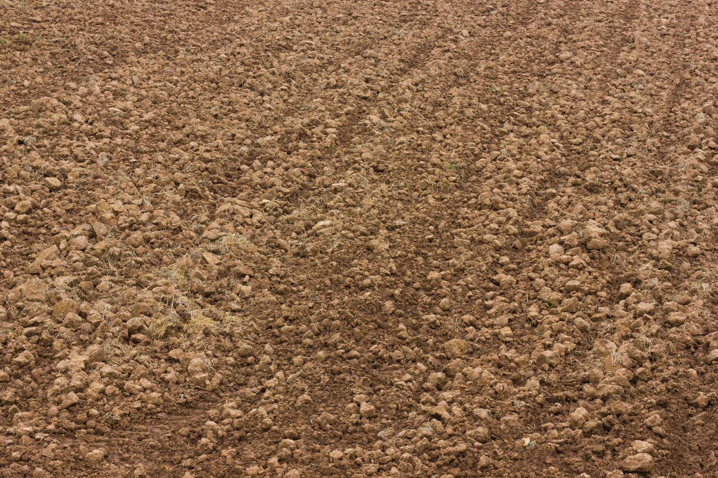 Background soil plowing wetlands. photo