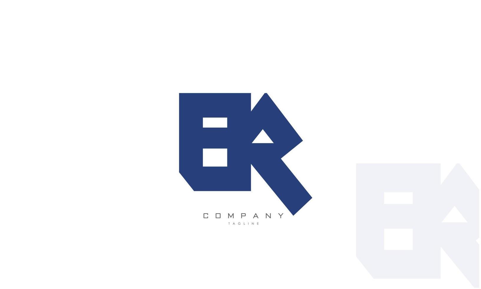 Alphabet letters Initials Monogram logo ER, RE, E and R 7520862 Vector