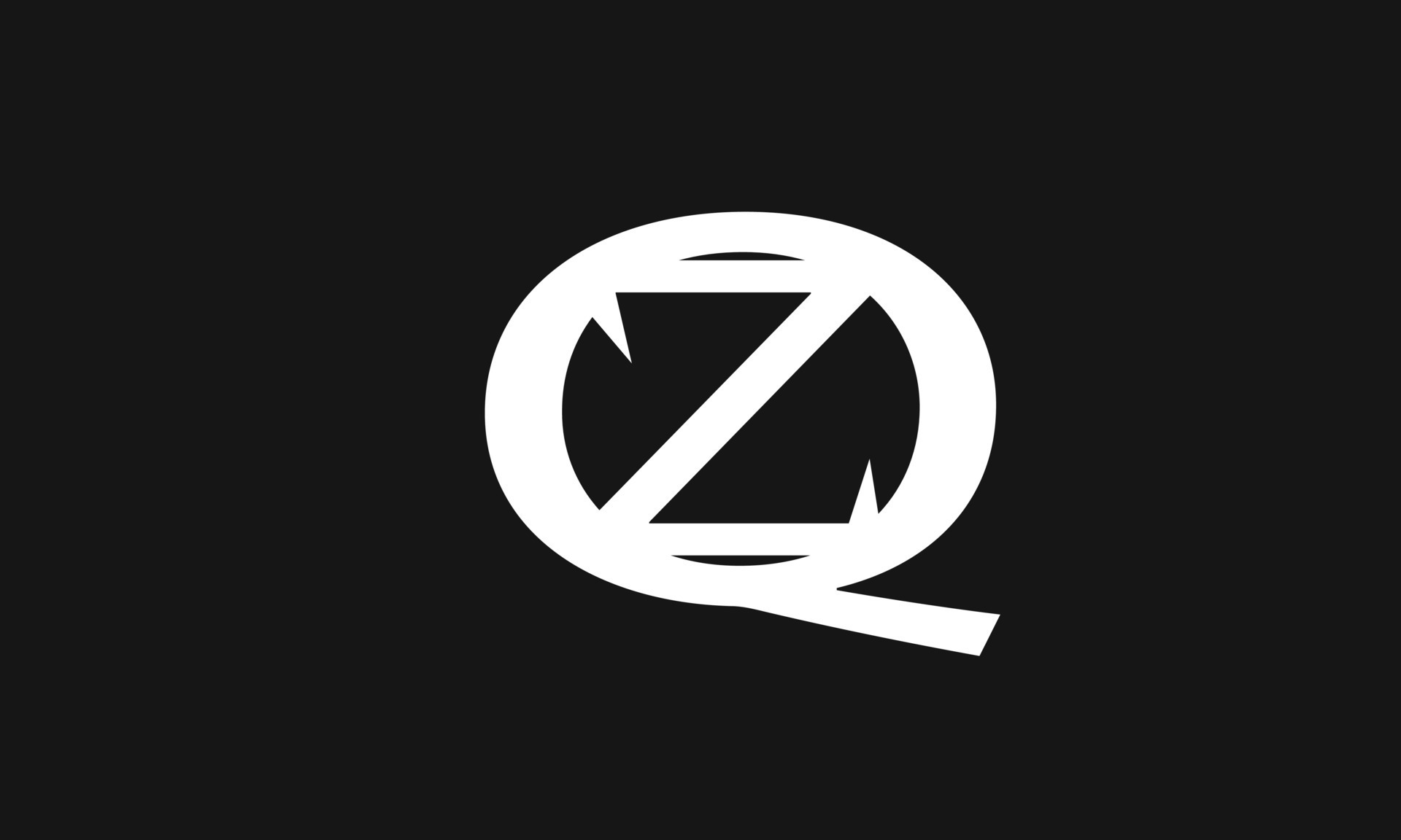 Alphabet letters Initials Monogram logo ZQ, QZ, Z and Q 7521392 Vector