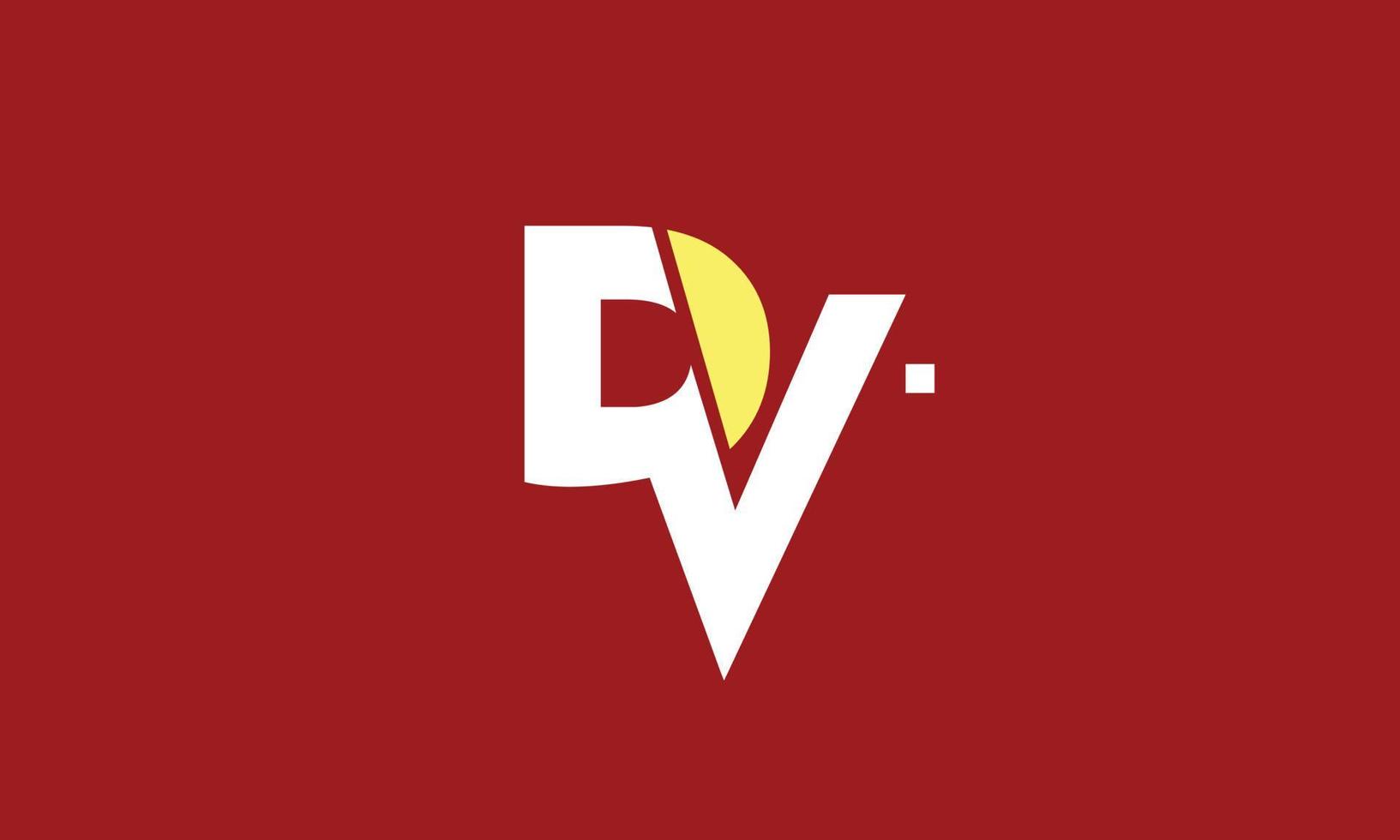 Alphabet letters Initials Monogram logo DV, VD, D and V 7522488 Vector Art at Vecteezy