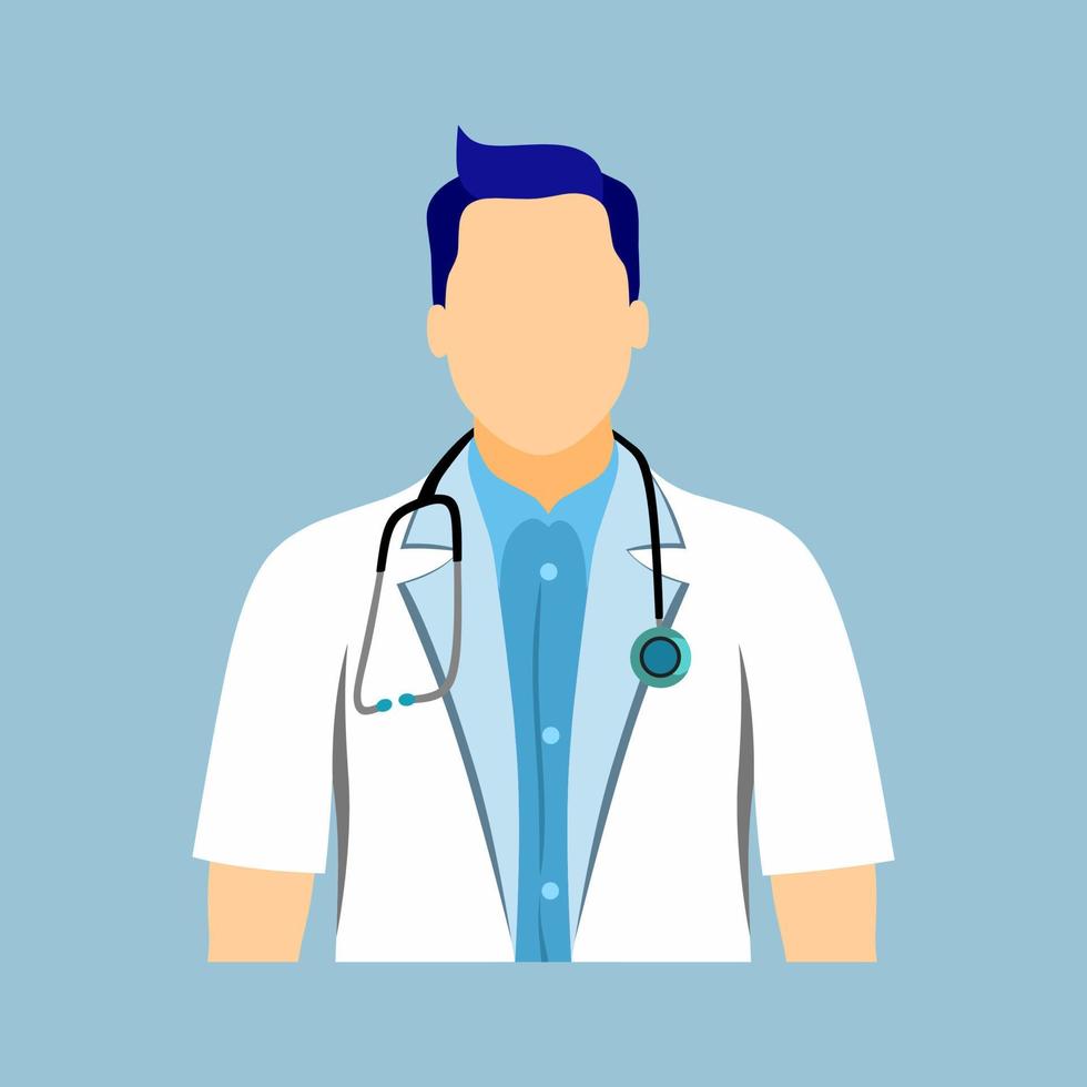 Flat Design Doctor vector