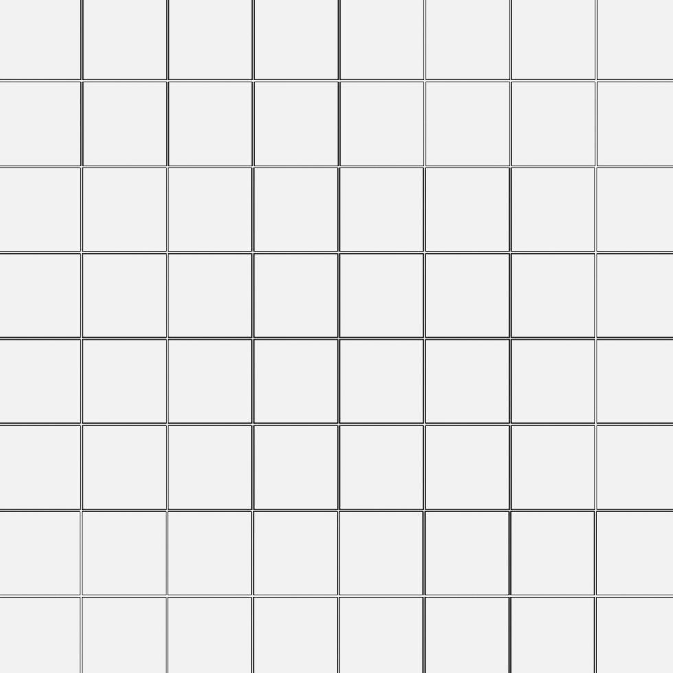 Monochrome square pattern , square structure background , editable stroke. vector