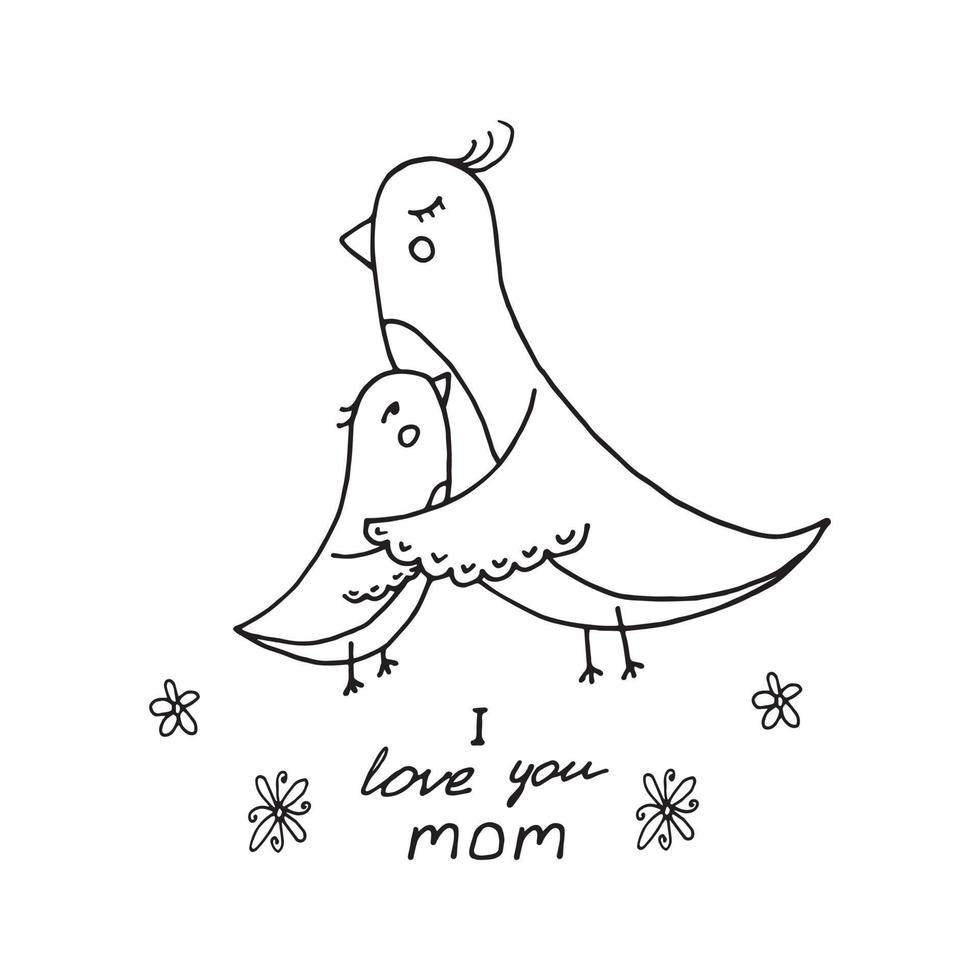 vector illustration for mother's day