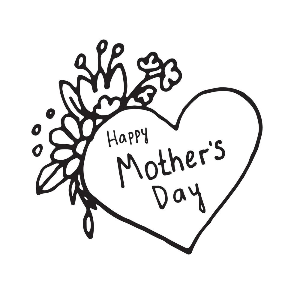 vector illustration for mother's day