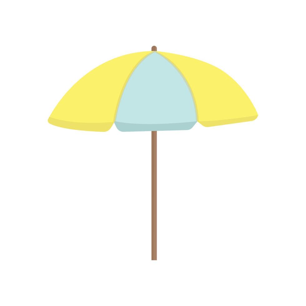 vector illustration Beach umbrella