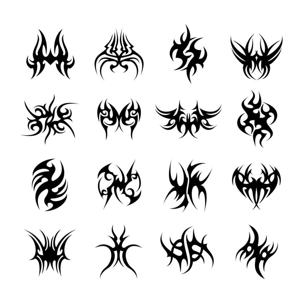 Tribal Tattoo Design Vector Collection