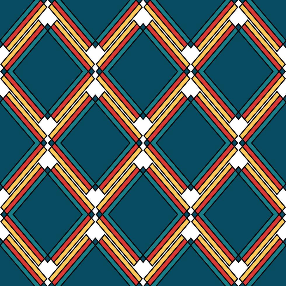 colorful square seamless pattern perfect for background or wallpaper vector